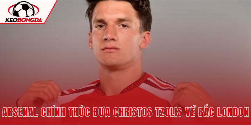 Christos Tzolis trở thành bản hợp đồng mới của Arsenal trong hè 2026